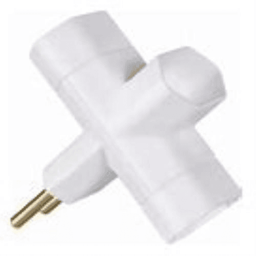 Adaptador Benjamim de 3 Saídas [2P 10A]