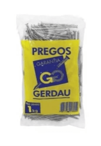 Prego com Cabeça 19x39 1kg Trefix