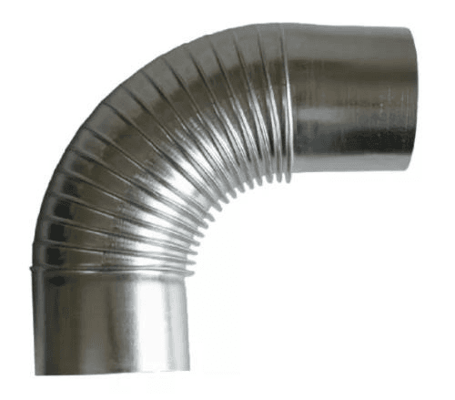 Cano Curvo de Fogão Galvanizado Nº 11