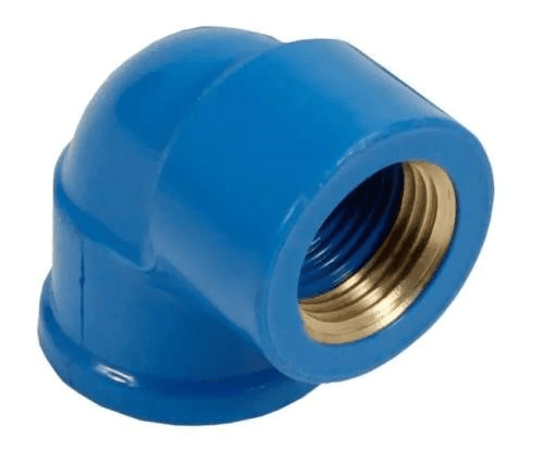 Joelhaço Azul de Transição Soldável/Roscável 25mm x 1/2"