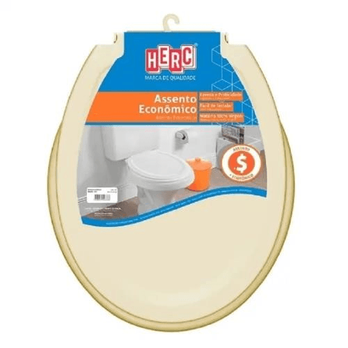 Assento Sanitário Plástico Convencional Bege BG5