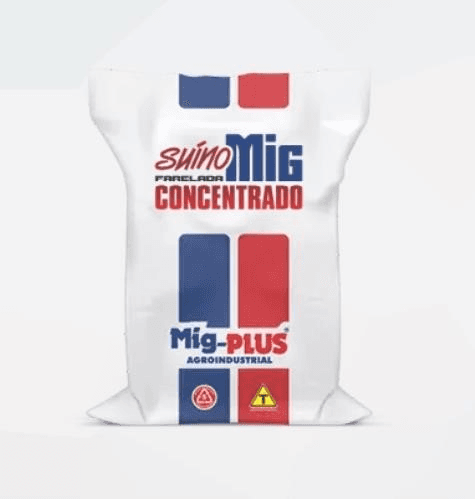 Ração Concentrada Farelada para Suínos Suinomig 5kg