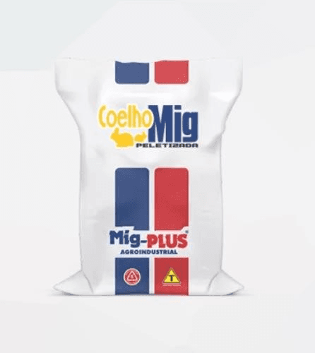 Ração Peletizada para Coelhos Coelhomig 5kg