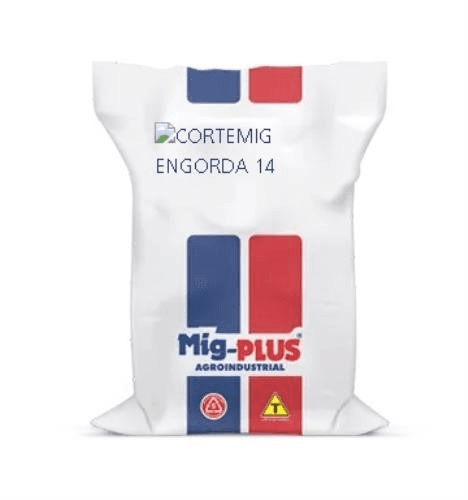 Ração Peletizada para Bovinos Cortemig Engorda 17% Proteína 20kg