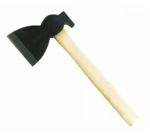 Machadinha com Unha e Cabo de Madeira 33cm