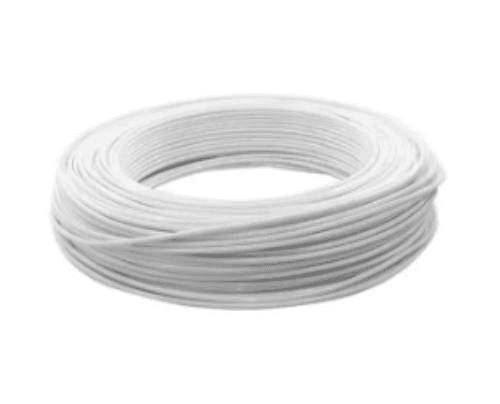 Cabo Elétrico Flexível 10 mm² Branco