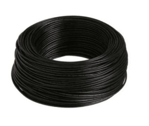 Cabo Elétrico Flexível 10 mm² Preto