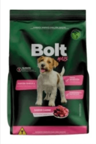 Ração Bolt Mais Sabor Carne 7kg