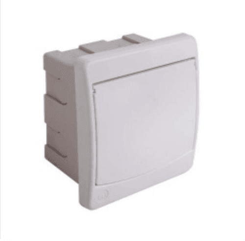 Quadro de Distribuição de Sobrepor 4 DIN / 3 NEMA Branco Bet