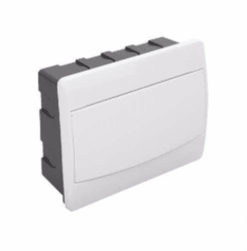 Quadro de Distribuição de Sobrepor 9 DIN / 6 NEMA Branco Bet