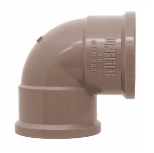 Joelho (Cotovelo) PVC 60mm 90°