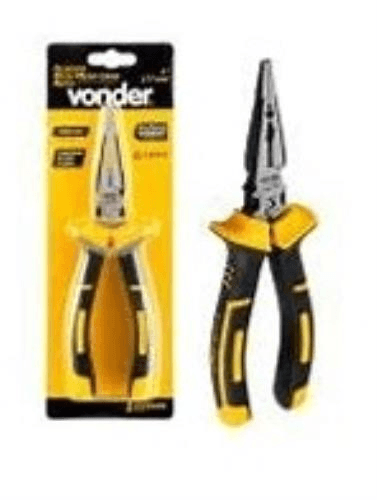 Alicate Bico Meia Cana 7" Reto Vonder