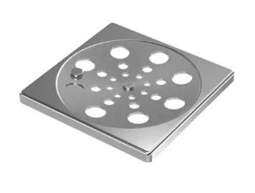 Grelha Inox Quadrada 10x10cm