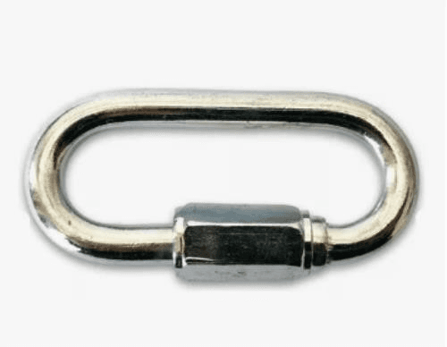 Mosquetão Oval com Rosca 6x60mm - 400kg