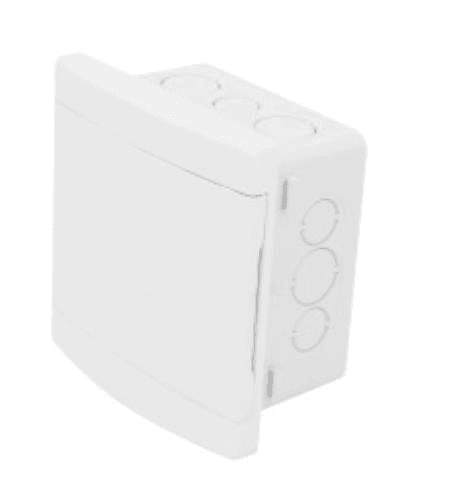 Quadro de Distribuição de Embutir para 3/4 Disjuntores