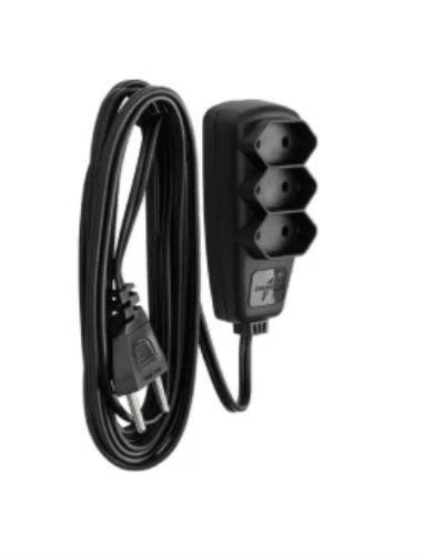 Extensão Elétrica Tripla 10 Metros 2x0,75mm