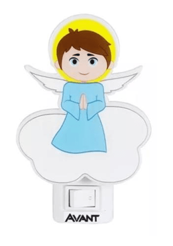 Luminária LED para Tomada Infantil 1W Angelo