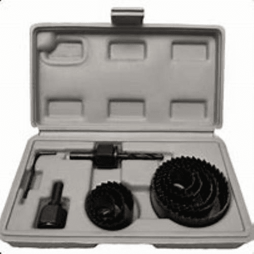 Kit Serra Copo Aço Carbono 11 Peças