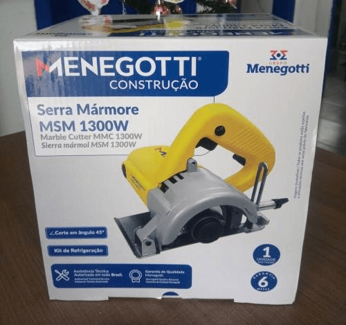 Serra Mármore 1300W 220V Menegotti