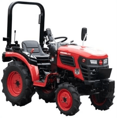 Trator Agrícola 4x4 25HP Toyama TRY253 Super Compacto