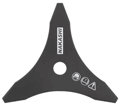 Lâmina Faca para Roçadeira 3 Pontas 255x25.4x3.0mm