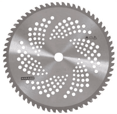 Lâmina Disco para Roçadeira 62 Dentes 255x25.4x1.4mm